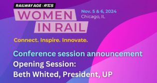 Beth Whited to open Women in Rail event
