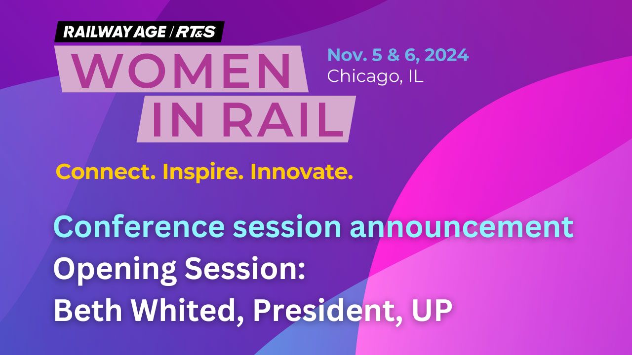 Beth Whited to open Women in Rail event