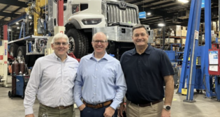 From left to right: Jordan Wolf, Chris Vazzana, and Matt Stillings. (Holland Photograph)