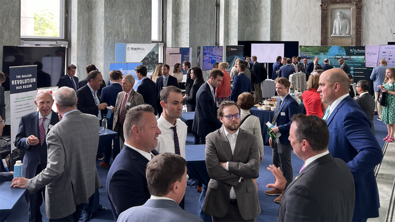 The Railway Supply Institute this summer held Innovation in Rail, a one-day event on Capitol Hill. (RSI Photograph)