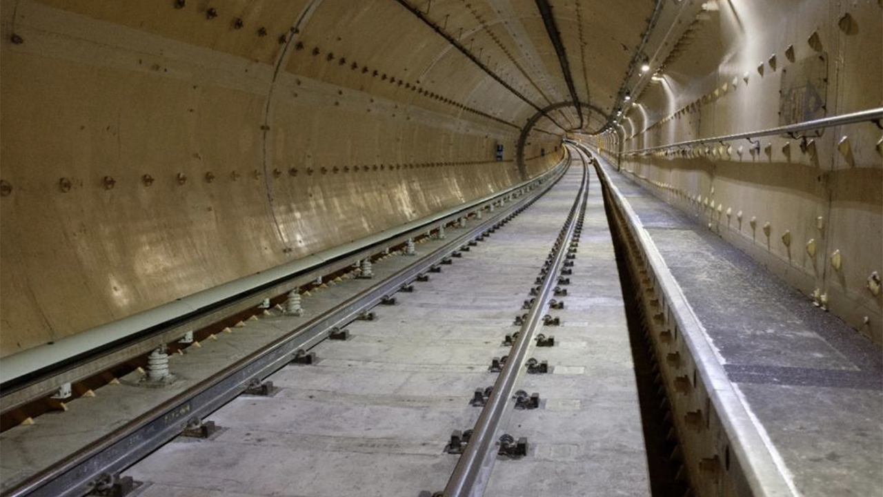 Pictured: BART’s Transbay Tube following the completion a seismic retrofit project. (Courtesy of BART)