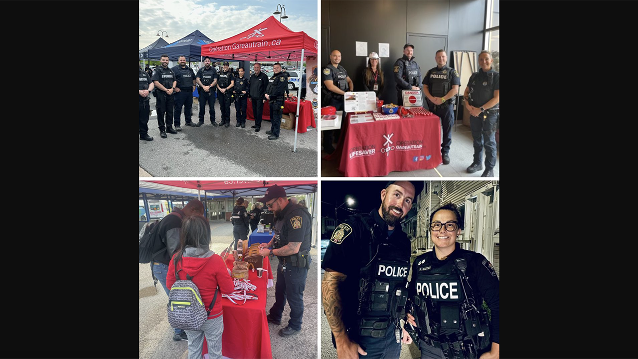 Canadian Pacific Kansas City Constable Trevor Smith is this year’s winner of the Roger Cyr Award for “extraordinary contributions to rail safety in Canada,” according to Operation Lifesaver Canada. (Image Courtesy of Operation Lifesaver Canada)