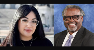 Arielle Giordano of Genesee & Wyoming (left) and Kevin Gray of Metrolink. (Photographs Courtesy of CPKC and Metrolink, respectively)