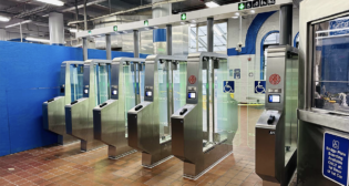 The SEPTA Board has approved the purchase of 100 full-length fare gates from Conduent Transport Solutions, Inc. (SEPTA Photograph)