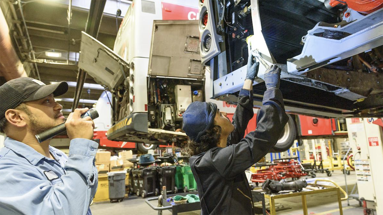 SFMTA’s 2024 annual report, Next Stop: A Thriving San Francisco, covers its accomplishments from July 1, 2023, to June 30, 2024—from how people are getting around in new ways to how the transit agency is working to meet the city’s transportation needs now and in the future. (SFMTA Photograph)