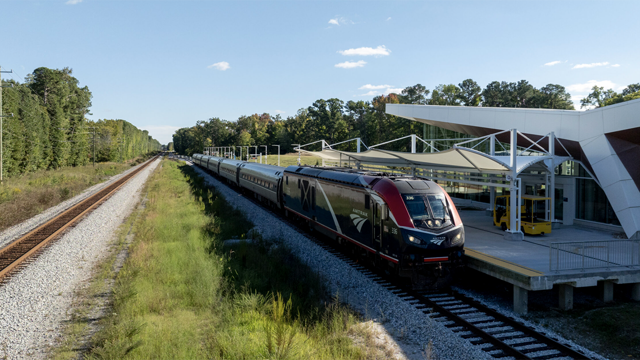 The University of Virginia on Nov. 20 published a 105-page study evaluating the economic and social impact of Virginia Passenger Rail Authority’s Transforming Rail in Virginia initiative. (VPRA Photograph)