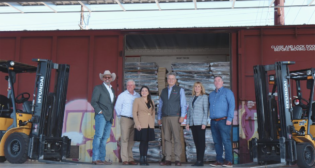 "Our new dock is open for business! Patriot Rail and Merced County celebrated a significant milestone at the Castle Commerce Center 'Castle' in Atwater, CA," Patriot Rail reported Oct. 31 via social media. Brandy Christian, the new Patriot Rail CEO, attended the grand opening event with members of the Merced County Board of Supervisors, County Executive Officer Raul Lomeli Mendez, and Morning Star Vice President Bob Henry, among others.(Patriot Rail Photograph)