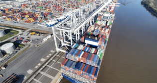 Georgia Ports Authority is using $120 million in federal grants for electrical and rail infrastructure improvement projects. (GPA Photograph)