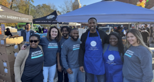 This “Giving November,” the Norfolk Southern team came together to support communities and combat housing insecurity across the 22 states it serves. (NS Photograph)