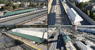 “Today, the 9.1-mile, four-station Foothill Gold Line light rail project from Glendora to Pomona [California] reached substantial completion on time and on budget,” the project team reported Jan. 3 via social media platform X. (Foothill Gold Line Image)