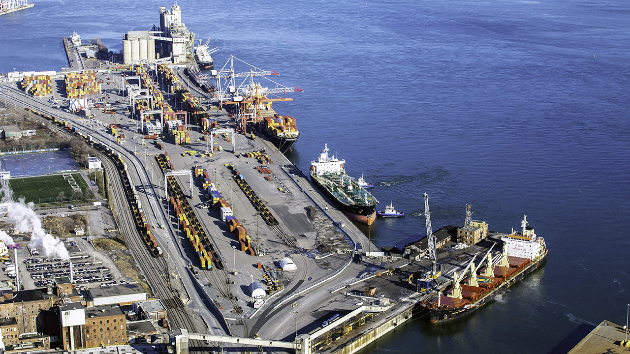 (Port of Montreal Photograph)