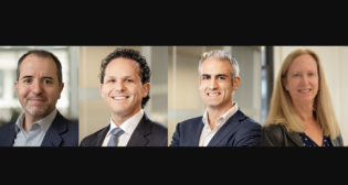 Pictured, Left to Right: Marcos Díaz González, John Ponzio, and Garo Hovnanian of STV, and Janet Campbell-Lorenc of HNTB Corporation. (Photographs Courtesy of the Respective Organizations)