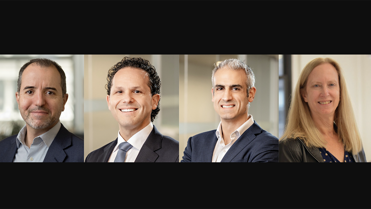 Pictured, Left to Right: Marcos Díaz González, John Ponzio, and Garo Hovnanian of STV, and Janet Campbell-Lorenc of HNTB Corporation. (Photographs Courtesy of the Respective Organizations)