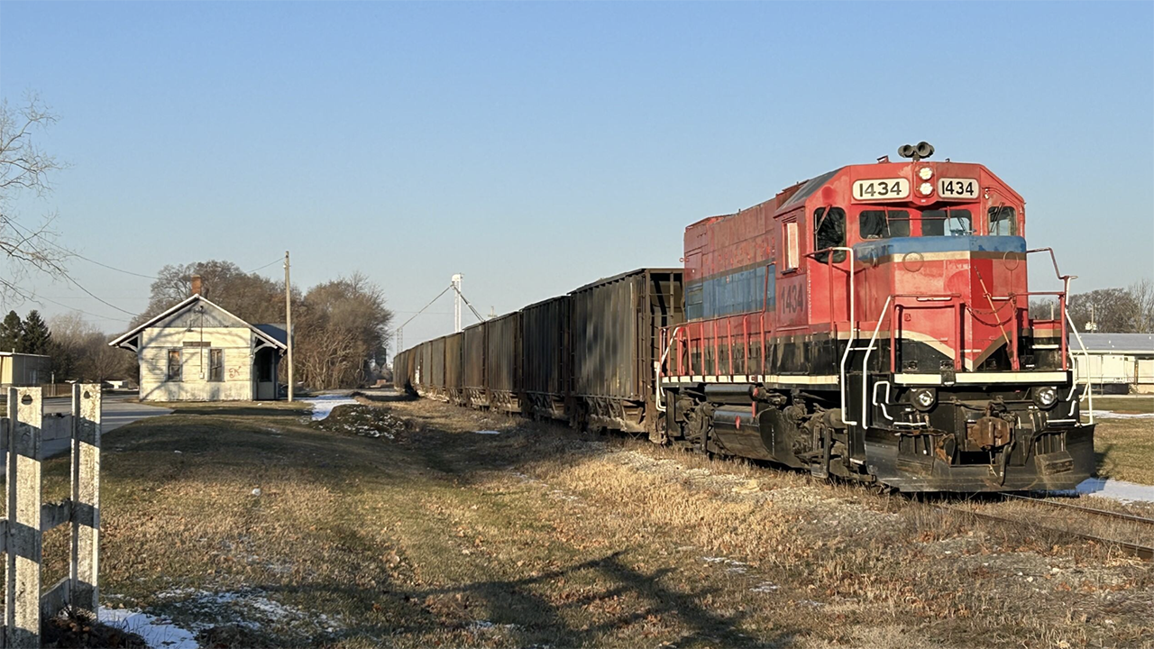 Railway Age’s 2025 Short Line Railroad of the Year is Rochester & Erie Railway LLC (RER). (Eric Thurlow Photograph)