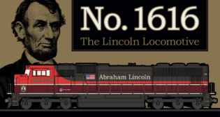 “All aboard! 🚂 Union Pacific unveiled Locomotive No. 1616, honoring President Lincoln’s legacy of connecting the nation and unleashing economic innovation,” UP reported via social media on Feb. 17, Presidents Day. (UP Image)