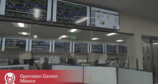 “This state-of-the-art, fully accessible building highlights our dedication to operational excellence and employee wellness,” CPKC said of its new Monterrey, Mexico, operations center. (Screen Grab from CPKC Video)