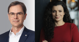 Jim Breuer of Fluor Corporation and Christiane Ribeiro Guimarães Höfer of Siemens AG. (Photographs Courtesy of Business Wire and Siemens AG, respectively).