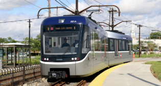 Rendering of Siemens Mobility S200 LRVs for GCRTA. (Courtesy of Siemens Mobility)