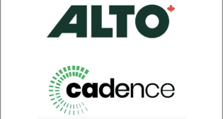 A high-speed rail development contract was signed March 21 by Crown corporation Alto (formerly VIA HFR) and the Cadence consortium. The nearly 660-mile line will be dedicated electrified HSR, with trains running up to 186 mph between Toronto and Quebec City, with stops at Peterborough, Ottawa, Montréal, Laval, and Trois-Rivières. (Logos Courtesy of CNW Group/Alto)