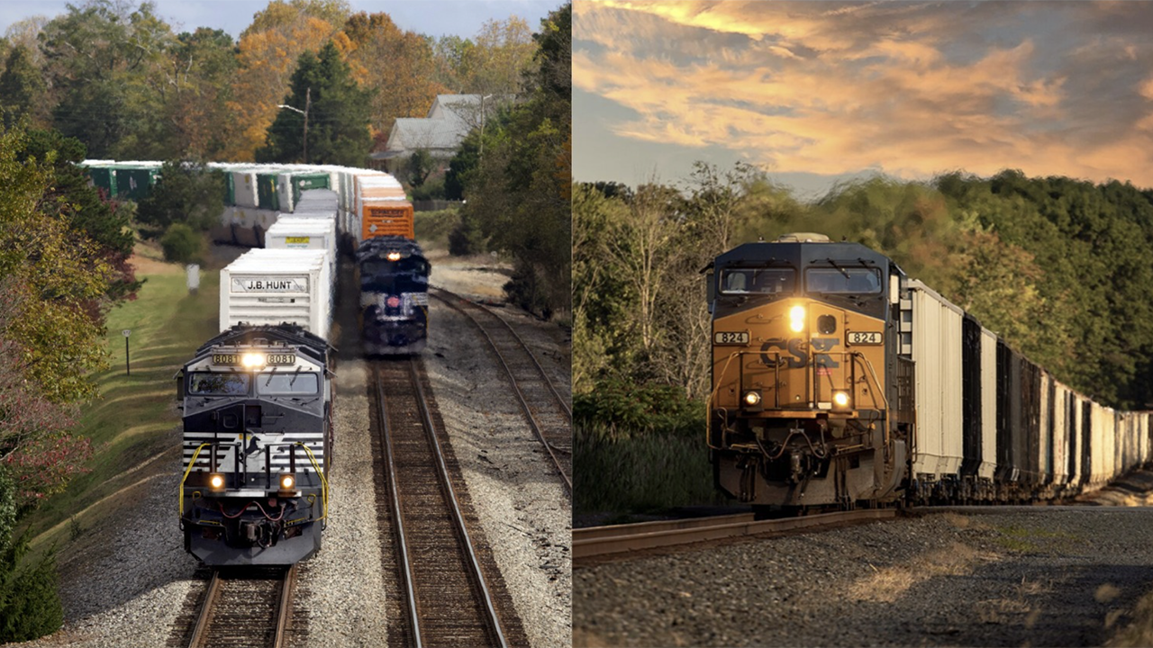 (Photographs Courtesy of the Respective Railroads)