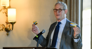 “After 32 years, it’s time to say goodbye to the MetroCard and go all in on the fare payment system of the future,” MTA Chair and CEO Janno Lieber said March 19. (MTA Photograph)