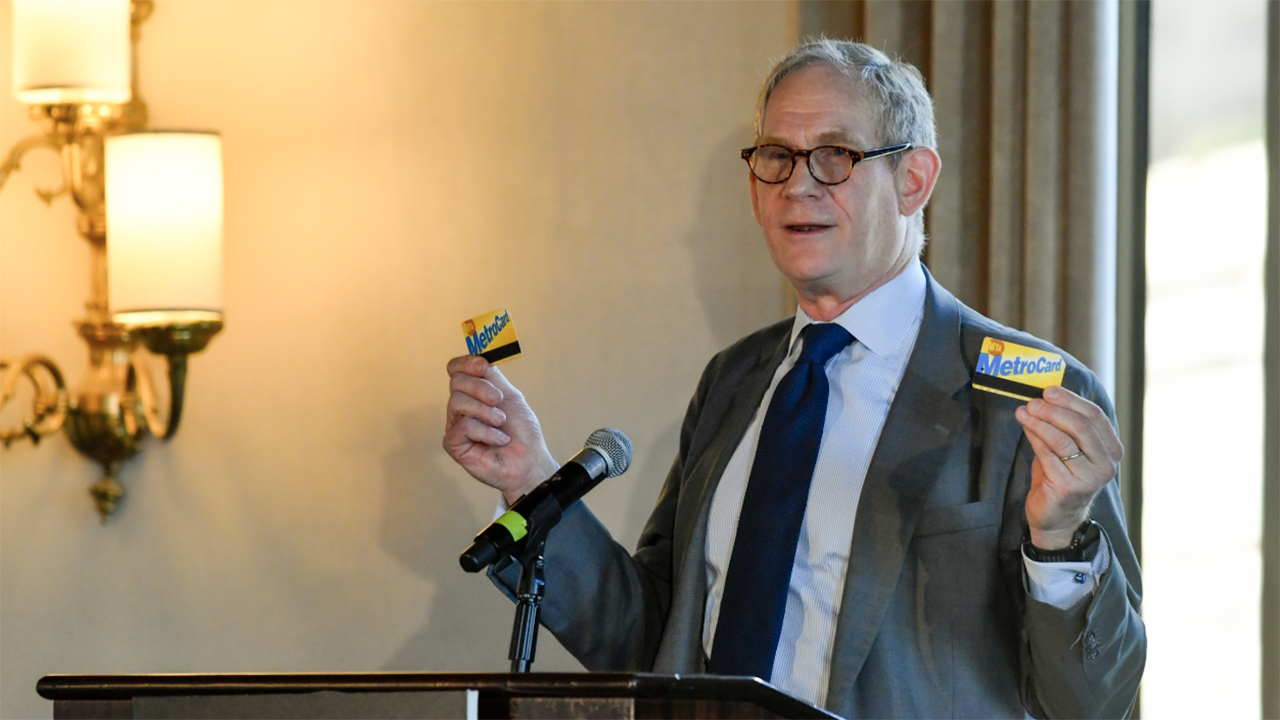 “After 32 years, it’s time to say goodbye to the MetroCard and go all in on the fare payment system of the future,” MTA Chair and CEO Janno Lieber said March 19. (MTA Photograph)
