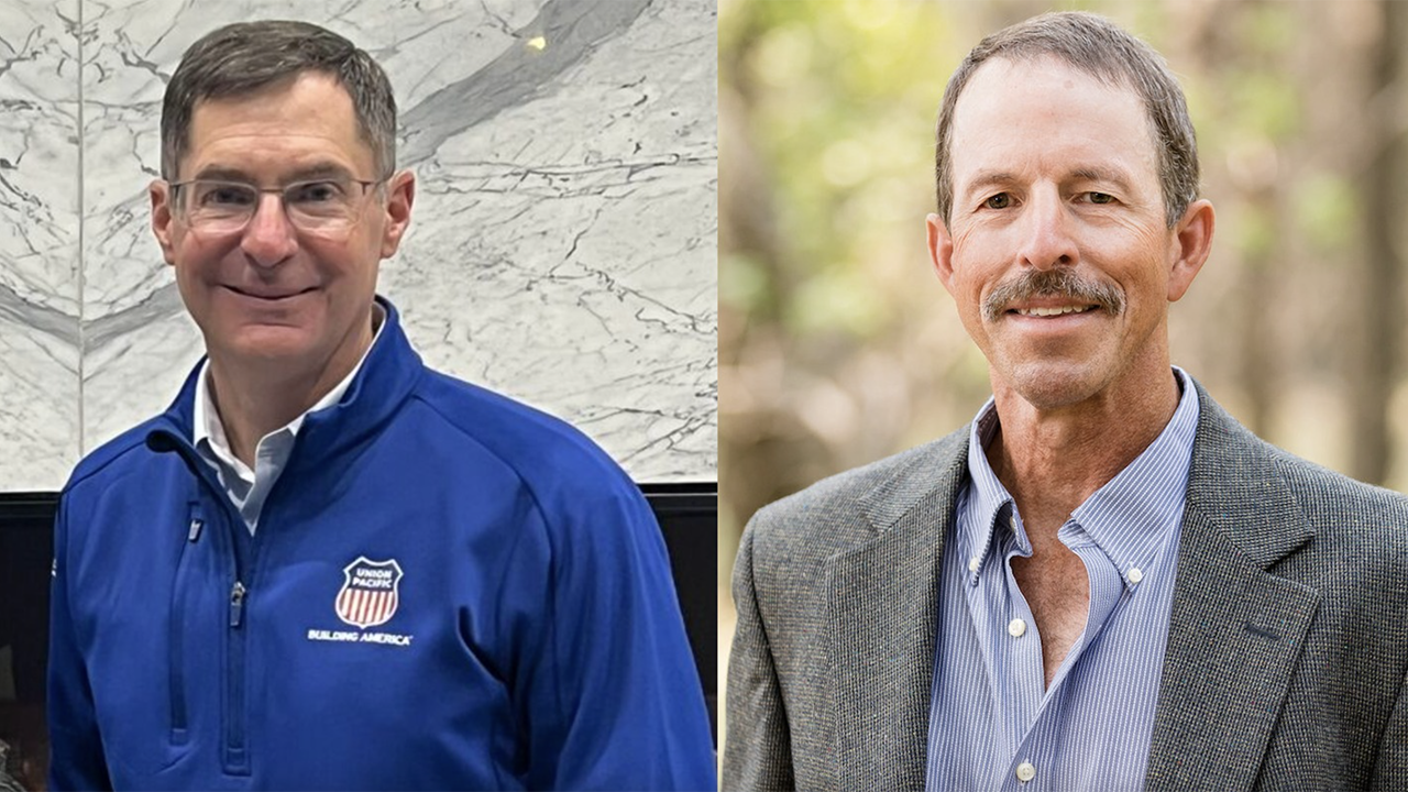 UP Chief Safety Officer Rod Doerr (left) and Darell Luther, CEO and Founder of Tealinc LLC. (Photographs courtesy of the respective organizations)