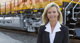 Katie Farmer, President and CEO, BNSF. (Photograph Courtesy of BNSF)