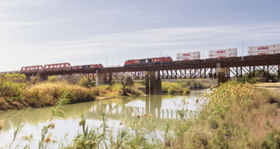 41% of CPKC’s $8.9 billion revenue in 2023 was generated by cross-border traffic. (CPKC Photograph)