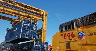Union Pacific last fall reported utilizing technology and enhancing security to protect its customers’ cargo, its property, and its employees. (UP Photograph)