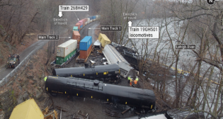 (NTSB illustration courtesy of Lehigh County Emergency Management.)