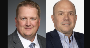 STV’s Paul Bobby (left) and Ports of Indiana’s Doug Caylor. (Photographs courtesy of their respective organizations)