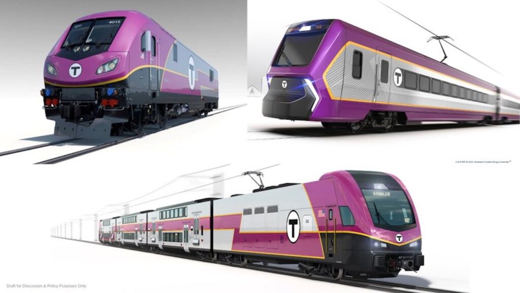 BEMU Renderings Courtesy of MBTA