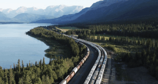“Have you ever wondered what the inside of a CN rail yard looks like? 🤔 Through a partnership with ORIGIN, an Indigenous technology company, CN is using immersive virtual reality to bring careers in the rail sector to life and inspire the next generation of talent,” the railroad reported via LinkedIn. (CN Photograph)