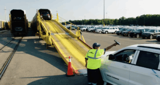 According to CSX, approximately 200 automotive terminals undergo AAR audits each year, and only the highest-scoring facilities receive awards. “TDSI’s performance in 2025 stood out for its high scores and the breadth of recognition across its facilities,” the railroad reported June 13. (Screen Grab from CSX Video)