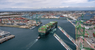 (Port of Los Angeles Photograph)