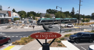 SMART on May 31 officially launched passenger service to the new Windsor station. “This long-anticipated expansion marks a major milestone in SMART’s mission to provide sustainable, regional transportation for communities across Sonoma and Marin counties—and is the first of three northern extensions SMART plans to complete in the coming years,” SMART reported via social media. (Screen grab from SMART video)