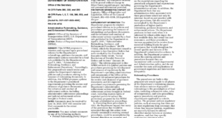 (Screen Grab from Federal Register Document)