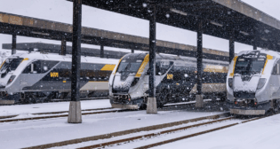 VIA Rail Siemens Venture trainsets. (VIA Rail Photograph)