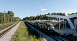 Amtrak Virginia, the commonwealth’s state-supported passenger rail service, closed the state fiscal year by setting another ridership record. (Photograph Courtesy of VPRA)