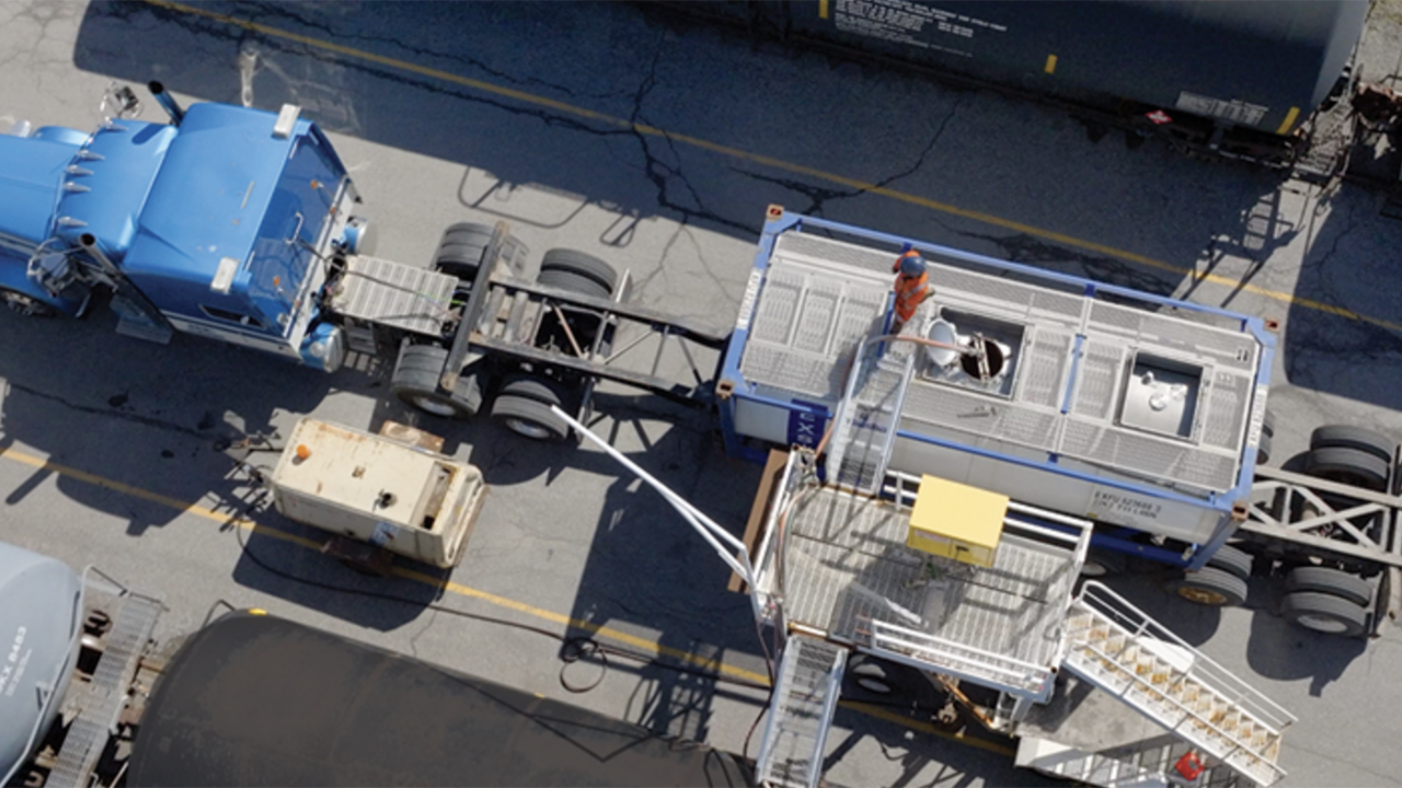 “The strength of our transload network lies in partnerships—whether it’s third-party operators or short line railroads,” says Helen Quirke, Vice President, Supply Chain and Business Development at CN. “When we align our capabilities, we open up new markets, simplify logistics, and create real value for customers.” (CN Photograph)