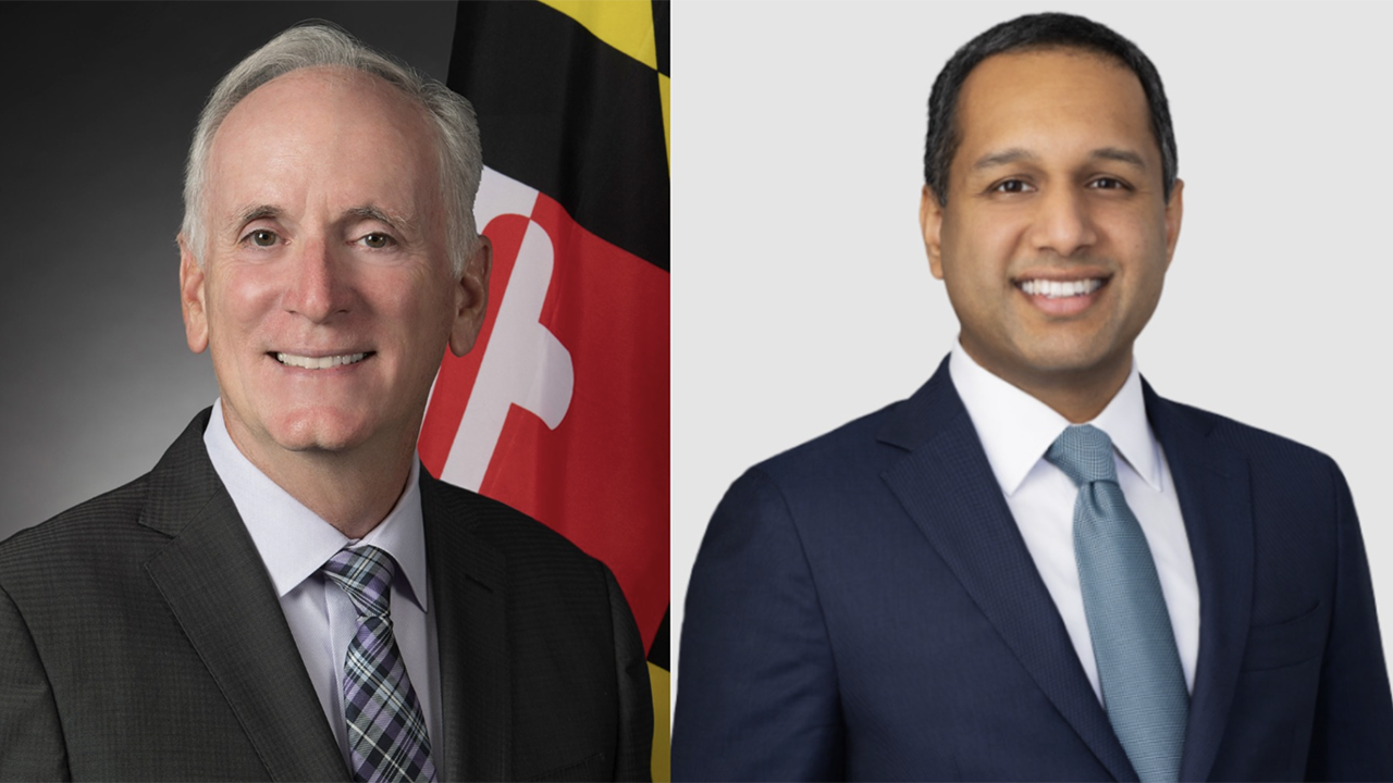 Paul J. Wiedefeld, outgoing MDOT Secretary (left), and Subash Iyer of Kaplan Kirsch LLP. (Photographs courtesy of MDOT and Kaplan Kirsch, respectively)