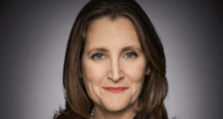 Chrystia Freeland. (Photograph Courtesy of Transport Canada)
