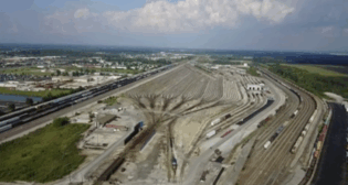 CSX Classification Yard at Avon. (Courtesy of INDOT)