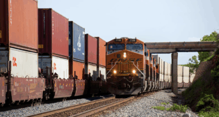 “We are excited to announce our new intermodal facility in Oklahoma City!” BNSF reported via social media. “The 42-acre site, set to open in mid-November, will provide more stream-lined, cost-efficient options for @HobbyLobby.” (Photograph Courtesy of BNSF)