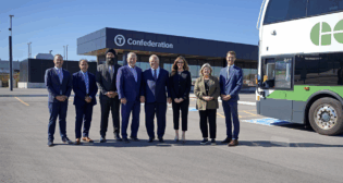 “The opening of Confederation GO Station marks an important milestone—it’s the first new GO station to open in four years, with more stations soon to follow,” Metrolinx President and CEO Michael Lindsay said on Sept. 29. (Photograph Courtesy of Premier Doug Ford via social media platform X)