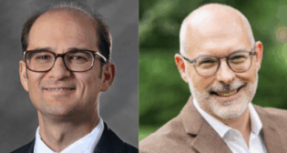 Alín Campián, R.J. Corman Railroad Group (left) and Steve Schmotzer, North American Rail Solutions. (Photographs courtesy of the respective organizations)