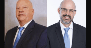 Sean Faris, Denver RTD (left) and Bruce Robinson, Telos Advisers. (Photographs courtesy of the respective organizations.)