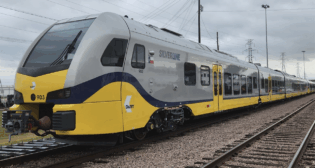DART has eight Stadler DMUs for its 26-mile Silver Line service, which will launch Oct. 25. (DART Photograph)