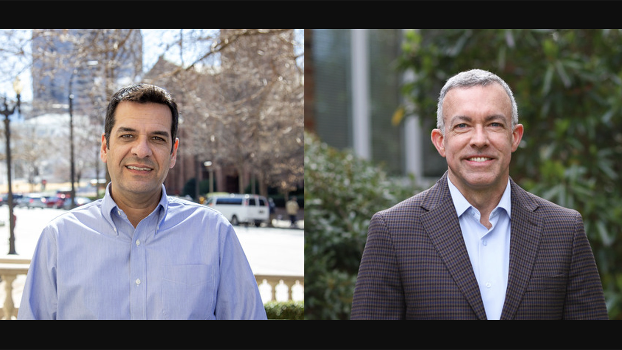 Fabricio Ponce (left) and Joe Wanat of VHB. (Photographs Courtesy of VHB)